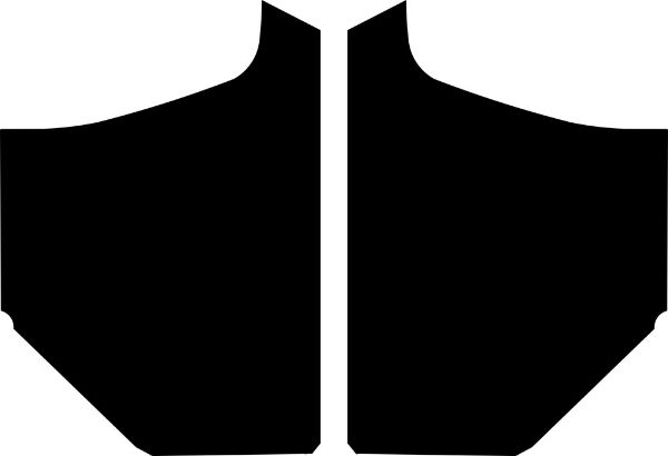 Picture of 1928-1929 Ford Model A Roadster AcoustiShield Cowl Panel Set by QuietRide Solutions Leather Grain ABS