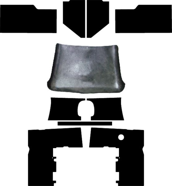 Picture of 1948-1952 Ford Truck QuietRide AcoustiTrunk Sound & Heat Barrier Kit