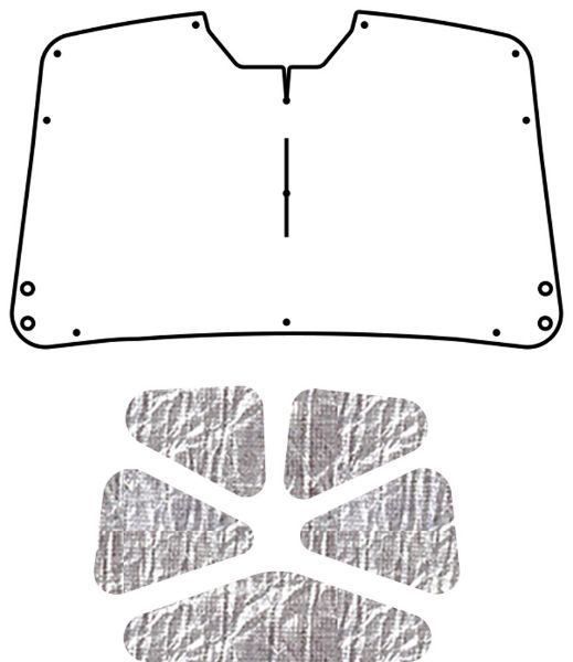 Picture of 1952-1954 Ford AcoustiTrunk Sound & Heat Barrier Kit by QuietRide Solutions