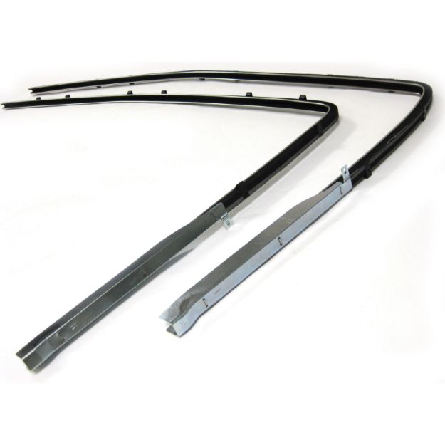 Picture of 1955-1957 Chevrolet Bel Air Base Quarter Window Glass Run Channel