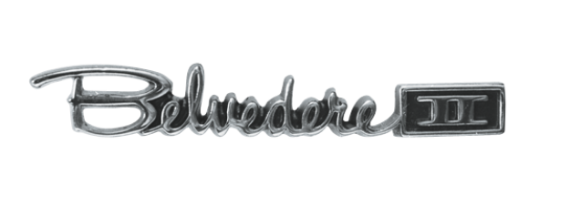 Picture of 1966-1967 Plymouth Belvedere II Glovebox Door Emblem - OEM-Style Reproduction