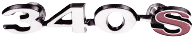 Picture of 1969 Plymouth Barracuda 340-S Fender Emblem - Premium Reproduction (2 Required Per Car)