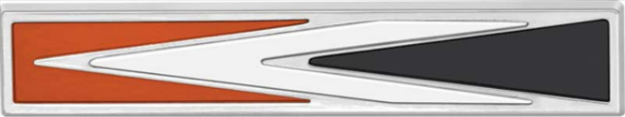 Picture of 1972 Dodge Charger Sail Panel Arrow Emblem - 2-Pin Mount, Sold Individually (2 Required Per Car)