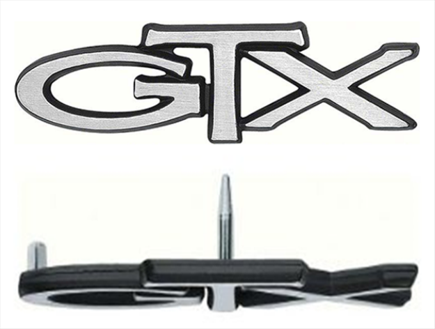 Picture of 1967 Rear Seat & 1967/1970-1971 Plymouth GTX Trunk Lid Emblem - OEM Reproduction