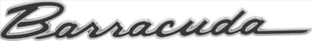 Picture of 1967 Plymouth Barracuda Fender Emblem - Sold Individually (2 Required Per Car)