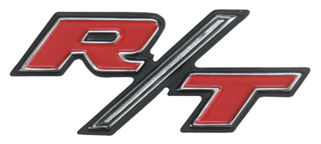 Picture of 1969 Dodge Charger R/T Headlight Door Emblem - Includes Mounting Hardware, OEM-Style Reproduction