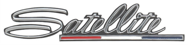Picture of 1967 Plymouth Satellite Fender Emblem - OEM-Style Reproduction for Classic Restoration
