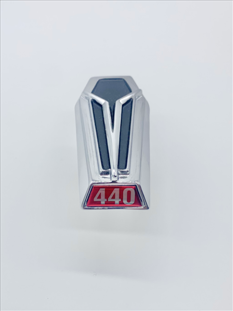 Picture of 1968-1969 Plymouth Belvedere, Fury & Satellite 440 Hood Emblem - OEM-Style Reproduction