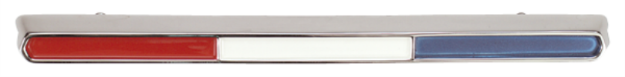 Picture of 1967 Plymouth Belvedere GTX Tri-Color Bar Grille Emblem - Premium Restoration Quality