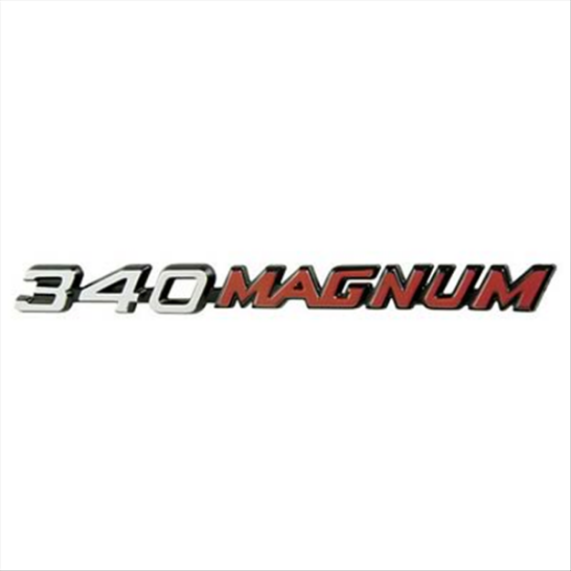 Picture of 1971-1972 Dodge Charger & Super Bee 383 MAGNUM Hood Emblem - For Power Bulge Hoods (3443627)