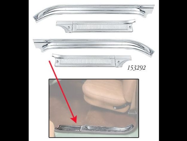 Picture of 1970 Buick Gran Sport & GS-455  Front Hood Lip Molding - Die Cast Chrome Plated