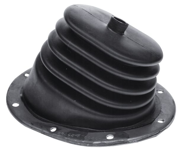 Picture of Late 1968-1969 Mopar B-Body Shifter Boot - For Hurst Shifter Models Without Console, Includes Reinforced Metal Ring