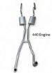 Picture of 1967 B-Body GTX 426 440 Engine Dual Exhaust System
