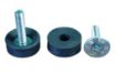 Picture of 1970-71 & 73 Mopar Cuda (w/ wedges & screws) Rubber Hood Bumpers Kit