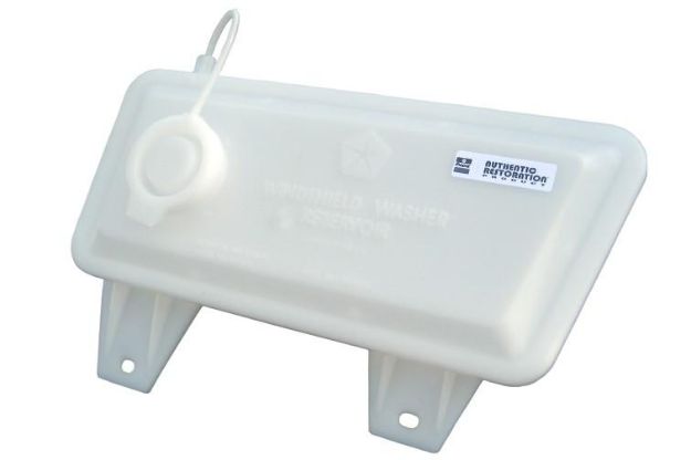 Picture of 1973-1974 Mopar B-Body Electric Pump Pre-installed Washer Bottle Reservoir Direct Fit Replacement