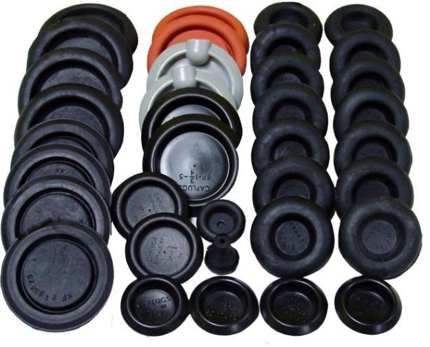 Picture of 1971-74 Mopar E-Body Rubber Body Plug Kit