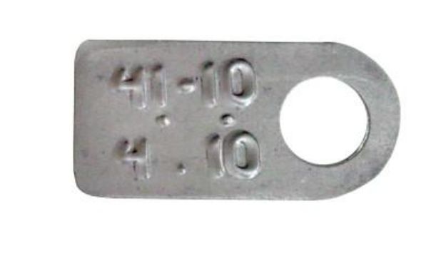 Picture of Ratio tag 4:10 Dana Rear Axle Mopar Suspension/Driveline