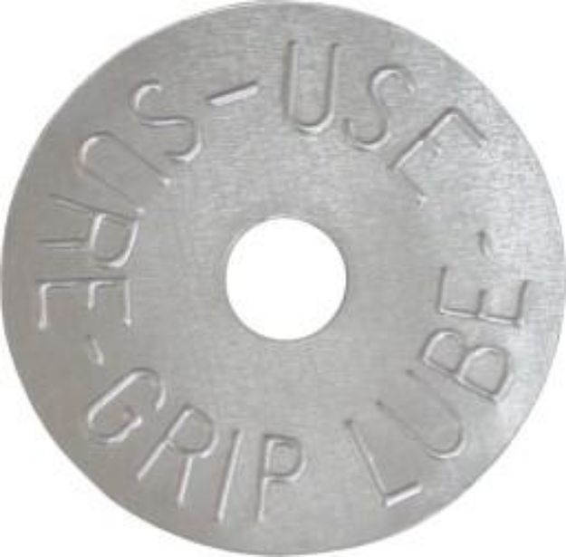Picture of Mopar Dana Rear Axle Ratio tag (Rounded Sure Grip) Mopar Aluminum
