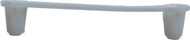 Picture of 1962-64 Mopar Max Wedge Cars White Plastic Strap 2-3/8" Long Electrical Clips/Under Hood Strap Kit