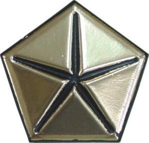 Picture of Mopar Fender Gold Pentastar