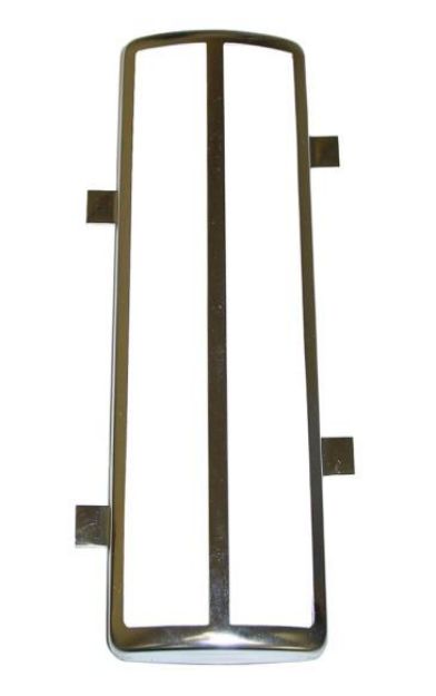 Picture of 1973-74 E-Body, 1973-79 B-Body, 1972-76 A-Body Mopar Stainless Steel Automatic Brake Pedal Bezel