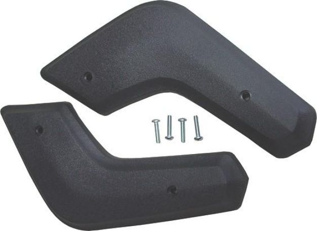 Picture of 1968-1970 A/B Body Bench Seat Hinge Covers - Pair Black