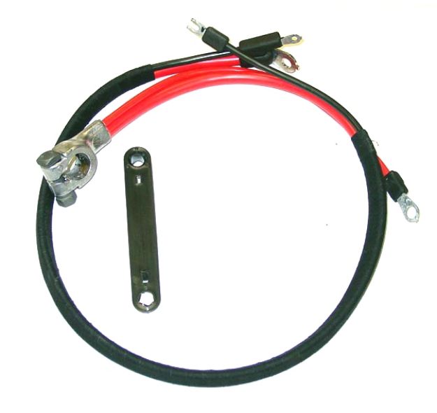 Picture of 1970-71 E-Body 6 Cyl/Big Block 1972 Mopar E-Body 6 Cyl (Includes #704) Positive Battery Cable