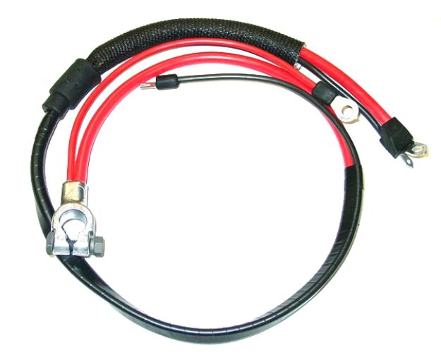 Picture of 1968-69 Mopar A-Body Big Block (Split Starter Lug/Heat Sheath) Positive Battery Cable