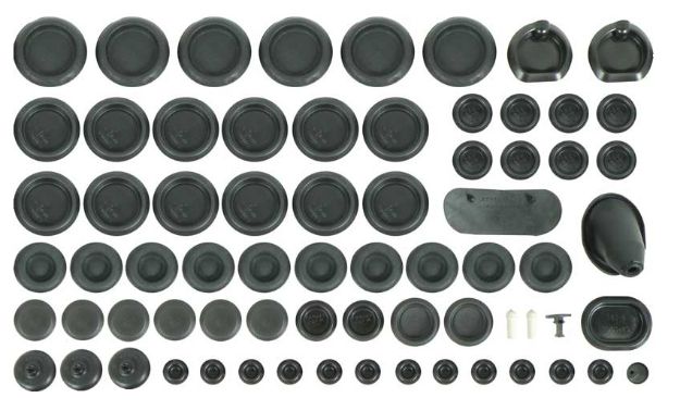 Picture of 1970 Mopar B-Body Rubber Body Plug Super Kit