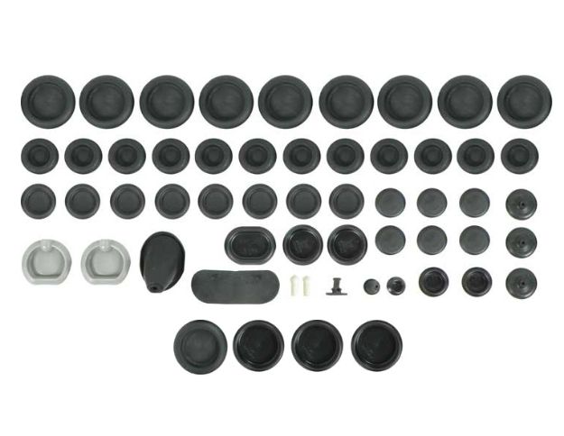 Picture of 1971-72 Mopar B-Body Rubber Body Plug Super Kit