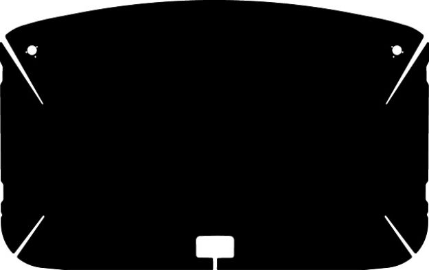 Picture of 1983-1992 Ford Ranger Regular Cab Truck Headliner by QuietRide Solutions - AcoustiShield ABS Plastic