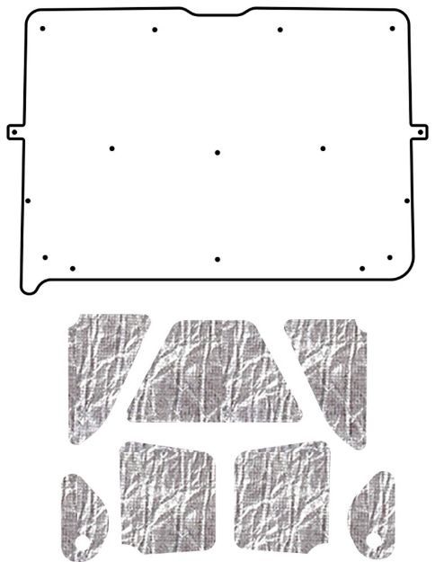 Picture of 1981-1988 Regal G-Body AcoustiHood Under-Hood Insulation and Sound Barrier Kit by QuietRide Solutions