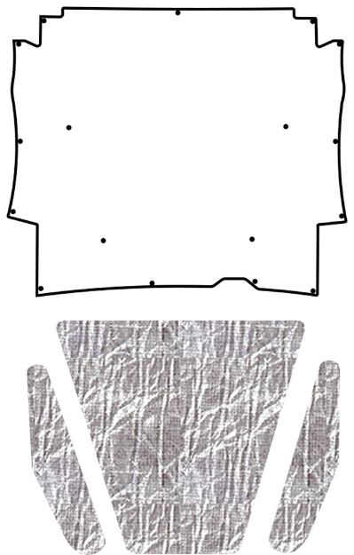 Picture of 1964-1965 Rambler American AcoustiHood Under-Hood Insulation and Sound Barrier Kit by QuietRide Solutions