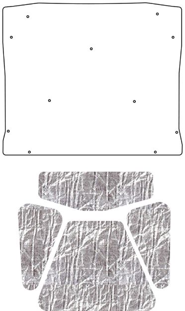 Picture of 1963-65 Buick Riviera QuietRide Solutions AcoustiHood Under Hood Cover Kit