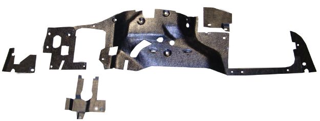 Picture of 1959 Cadillac Firewall Insulator Pad by QuietRide Solutions - 4-Piece Heat & Sound Barrier System
