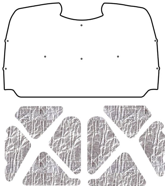 Picture of 2003-2006 Chevrolet Truck AcoustiHood Under-Hood Insulation and Sound Barrier Kit