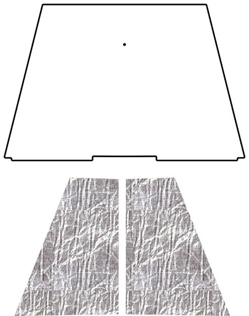 Picture of 1953-1954 Chevrolet AcoustiHood Under-Hood Insulation and Sound Barrier Kit