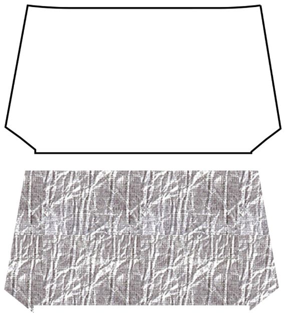 Picture of 1955-1956 Chevrolet AcoustiHood Under Hood Cover with HeatShield Insulation Panels Kit