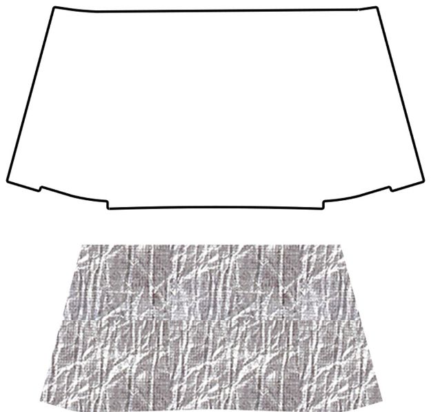 Picture of 1955-57 Chevrolet Truck AcoustiHood Under-Hood Insulation and Sound Barrier Kit
