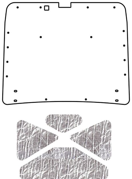 Picture of 1963-1964 Chevrolet AcoustiTrunk Sound & Heat Barrier Kit by QuietRide Solutions