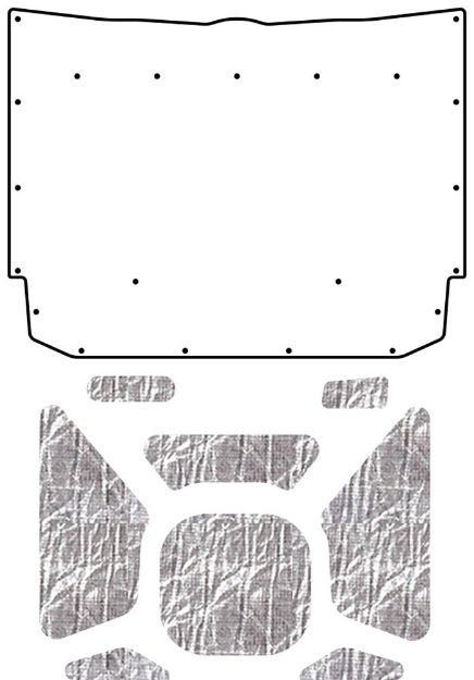 Picture of 1964 Chevrolet AcoustiHood Under-Hood Insulation & Sound Barrier Kit