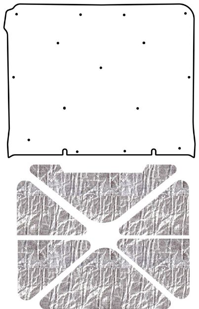 Picture of 1970 Chevrolet AcoustiHood Cover Kit by QuietRide Solutions with HeatShield Insulation Panels