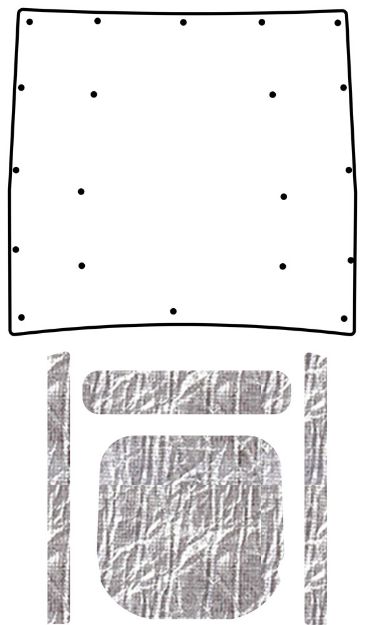 Picture of 1969-1970 Cougar QuietRide Solutions AcoustiHood Under Hood Cover Kit