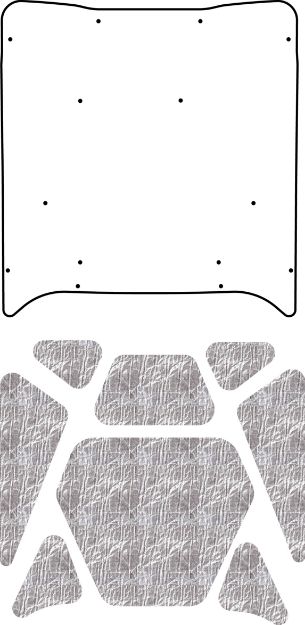 Picture of 1977-1979 Cougar AcoustiHood Under-Hood Insulation & Sound Barrier Kit