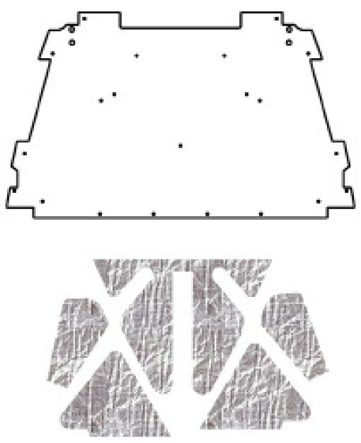 Picture of 1997-2004 Dodge Truck AcoustiHood Under-Hood Insulation & Sound Barrier Kit