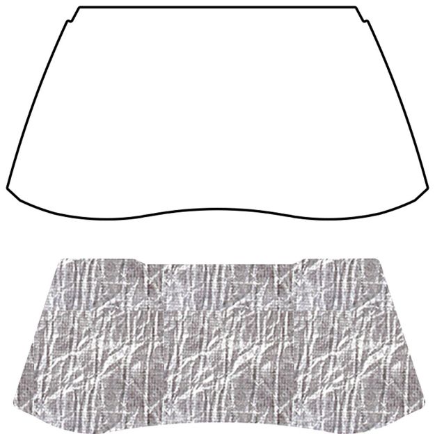 Picture of 1957-1960 Dodge Truck AcoustiHood Under-Hood Insulation and Sound Barrier Kit by QuietRide Solutions