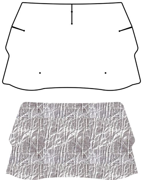 Picture of 1957-1960 Dodge Truck AcoustiHood Under-Hood Insulation & Sound Barrier Kit