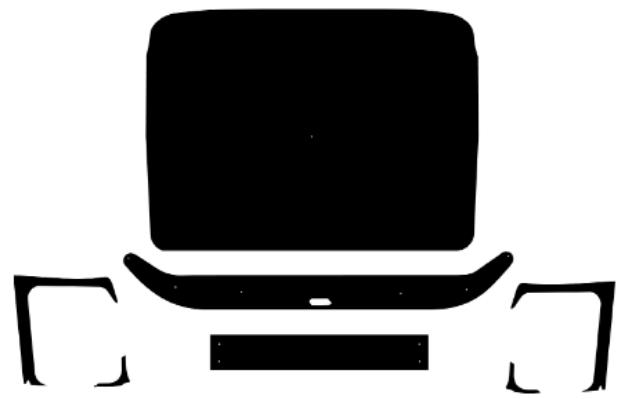 Picture of 1962-1967 Ford Econoline 5W Truck AcoustiShield Headliner Kit Flat ABS