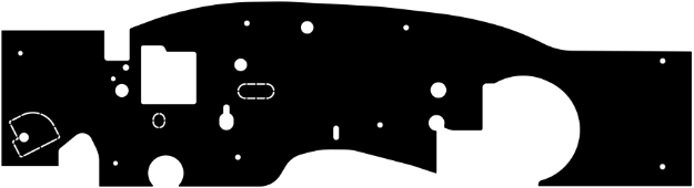 Picture of 1960-1963 Ford Falcon QuietRide Firewall Insulator Pad with Heat & Sound Barrier
