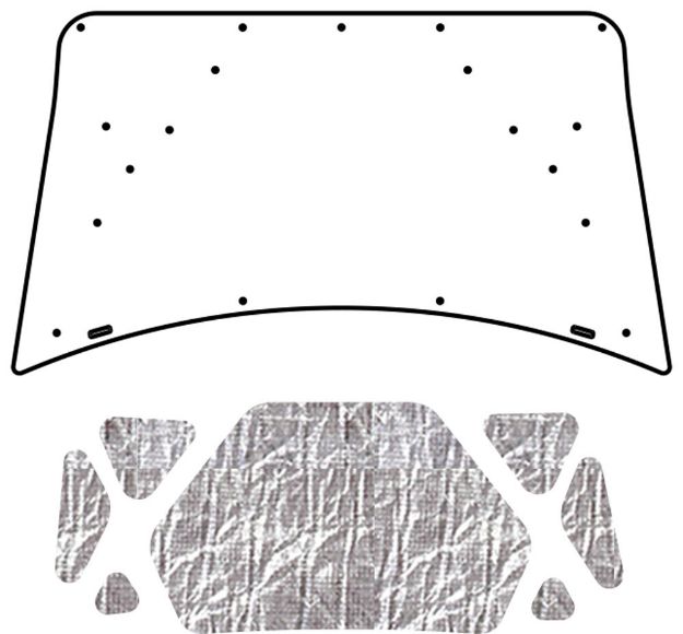 Picture of 2009-2014 Ford F-150 AcoustiHood Under-Hood Insulation & Sound Barrier Kit
